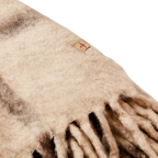 Plaid marron / beige / gris