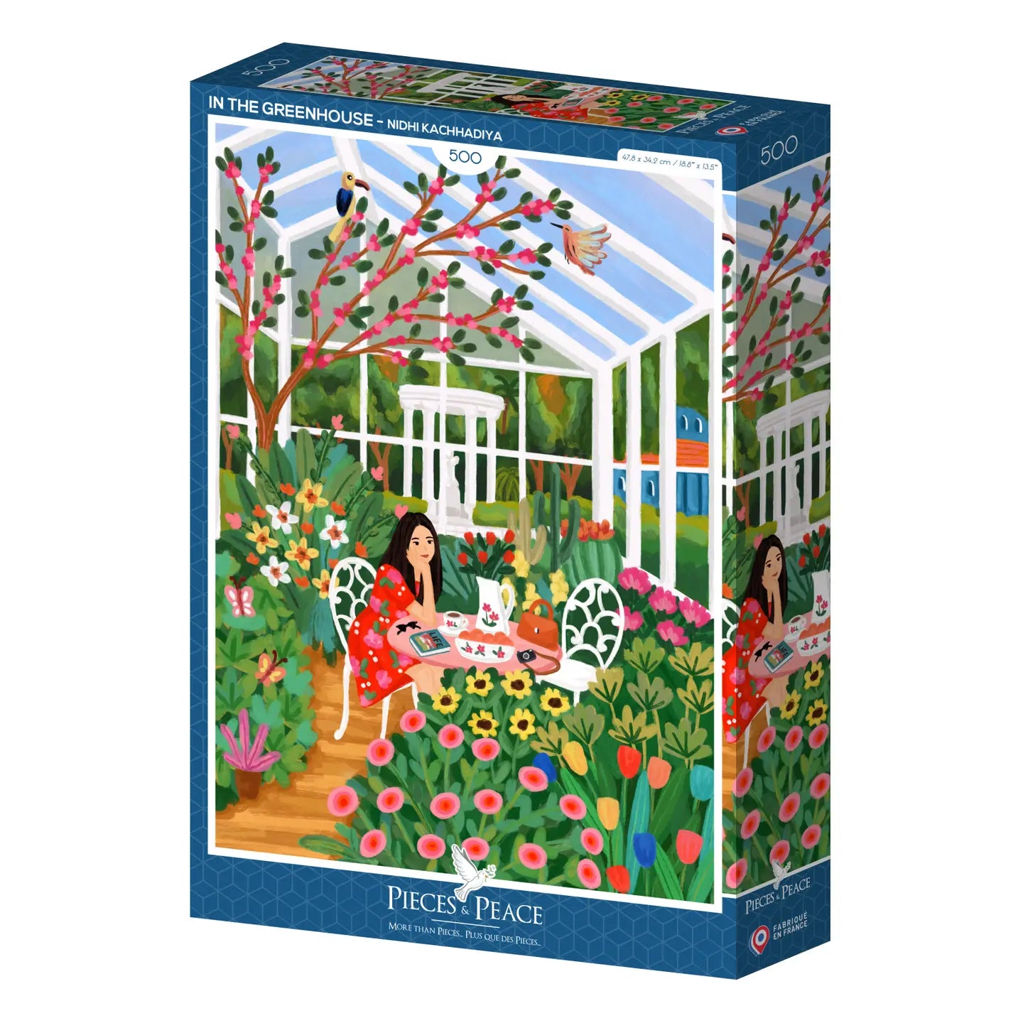 PUZZLE 500 PIÈCES DANS LA SERRE