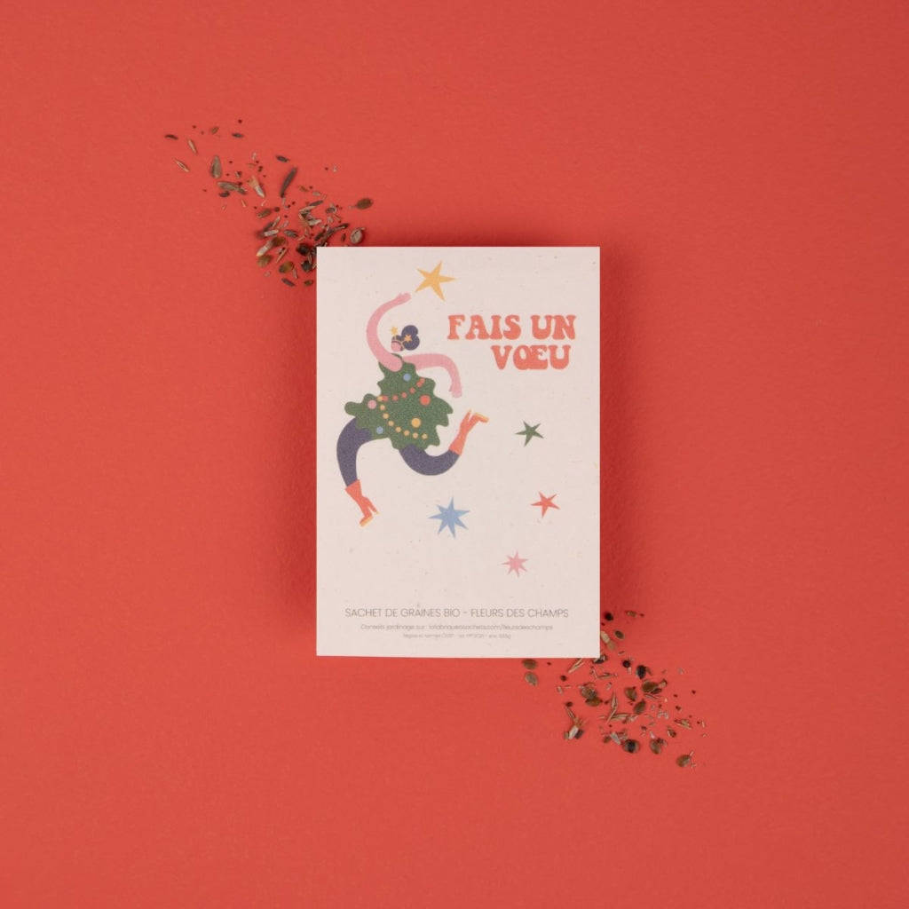 Fais un voeux - fleurs des champs