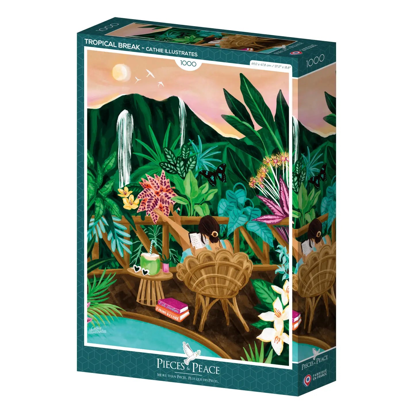 PUZZLE 1000 PIÈCES TROPICAL BREAK