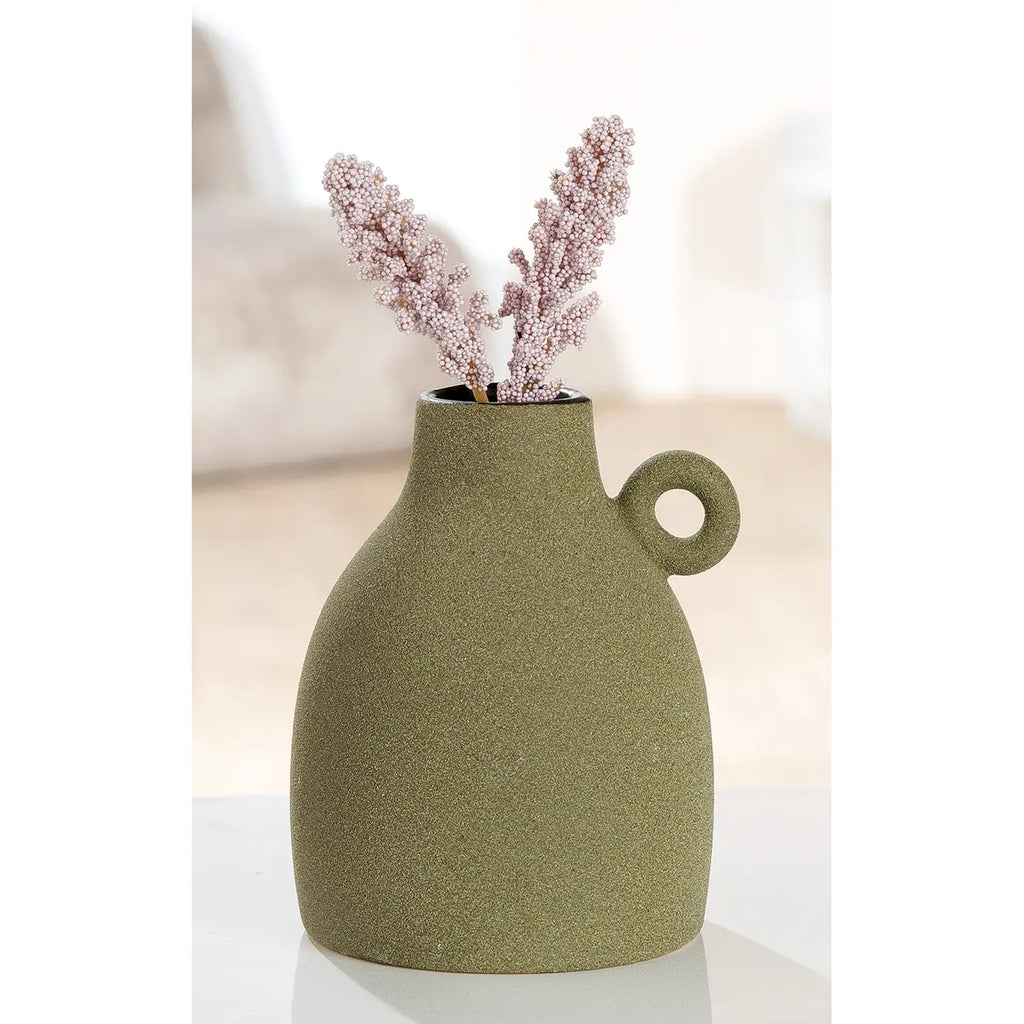 Vase Tombos 17cm vert