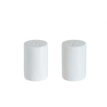 Salière et poivrière écume