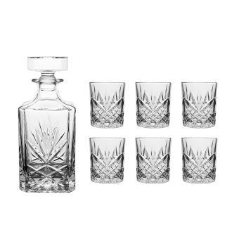 Carafe et verres à whisky gatsby
