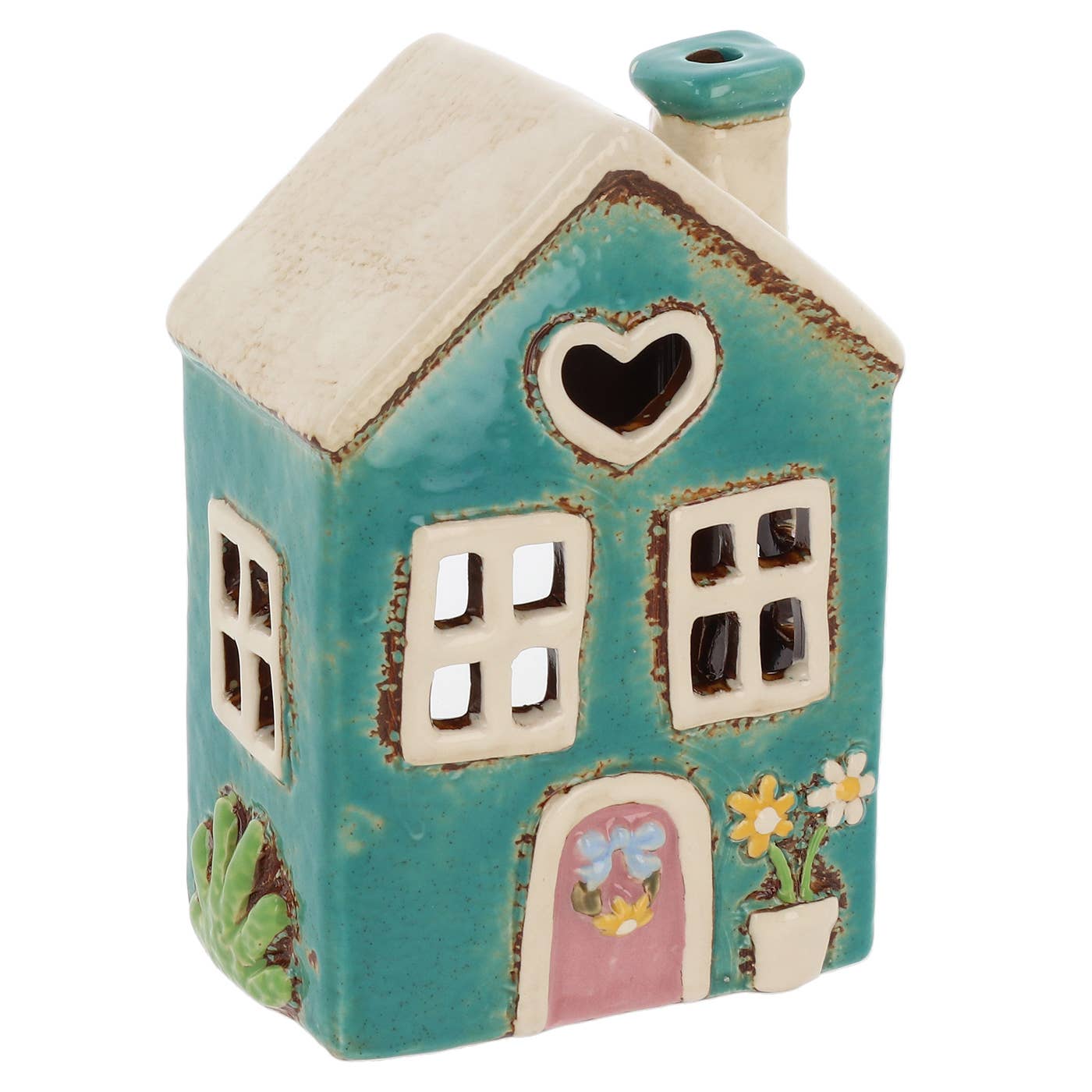 Bougie chauffe-plat Garden Heart House Teal