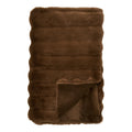 Plaid fausse fourrure 130*180cm brown