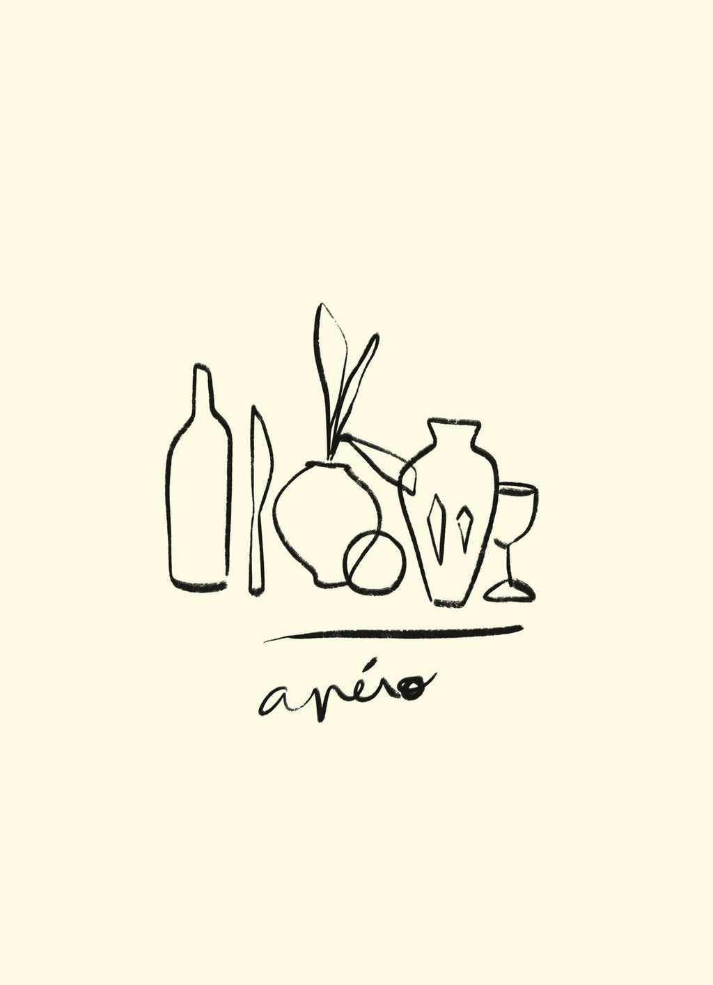 Apéro: 30X40 CM