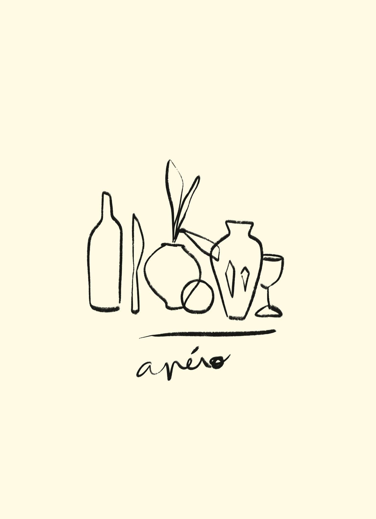 Apéro: 30X40 CM