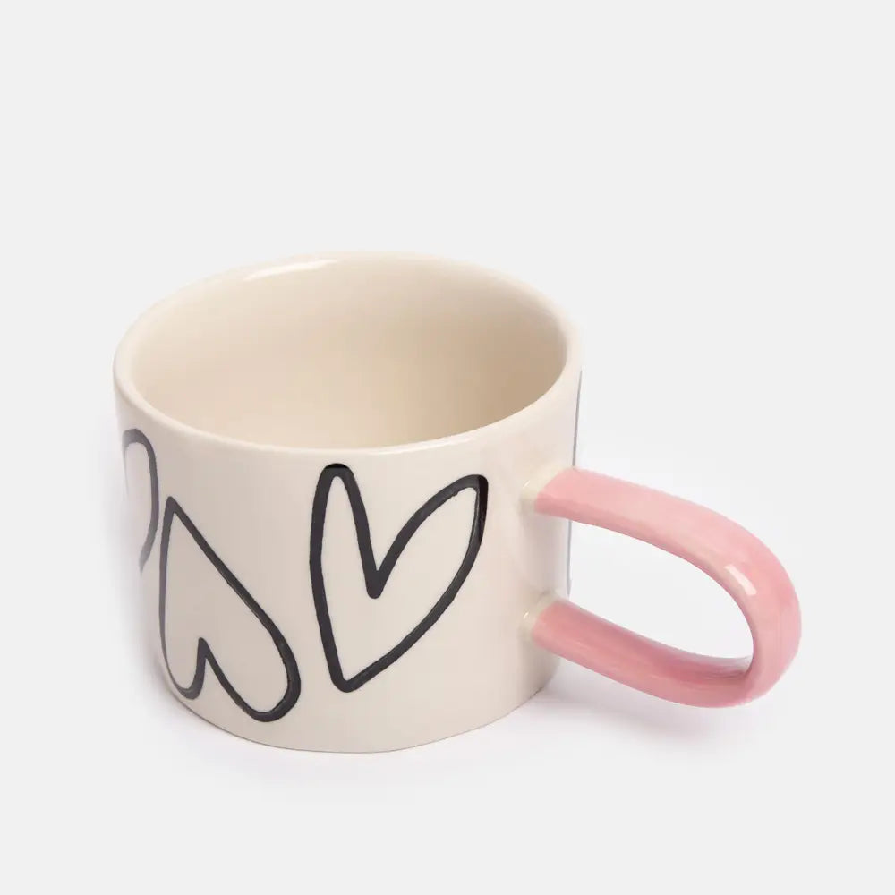 Mug à coeurs