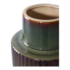 Vase marron / vert