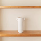 Vase Vérone en céramique blanc