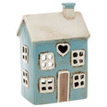Bougie chauffe-plat bleu vif Heart House