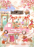 Puzzle 500 Pièces - Forever Flora, Flower Truck #