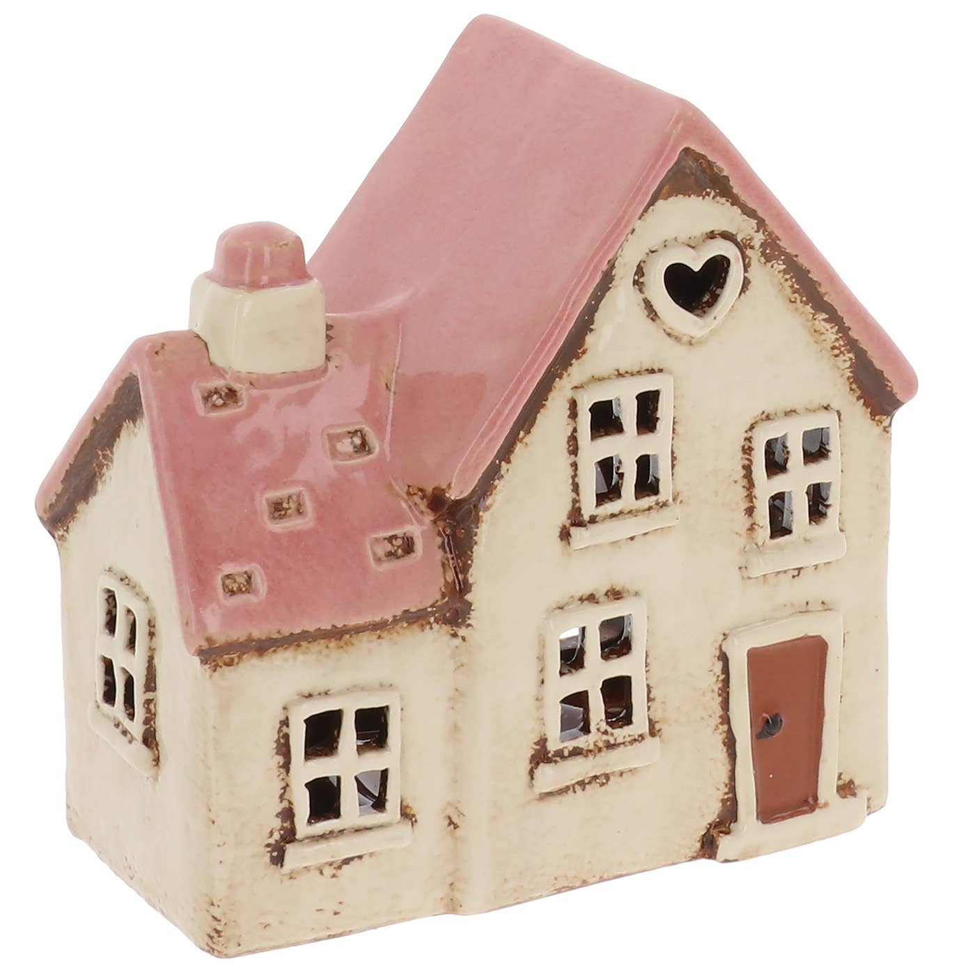 Maison Double en Céramique pour Bougies Chauffe-Plat
