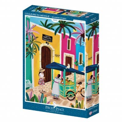 Puzzle 500 Pièces - Couleurs du Mexique #