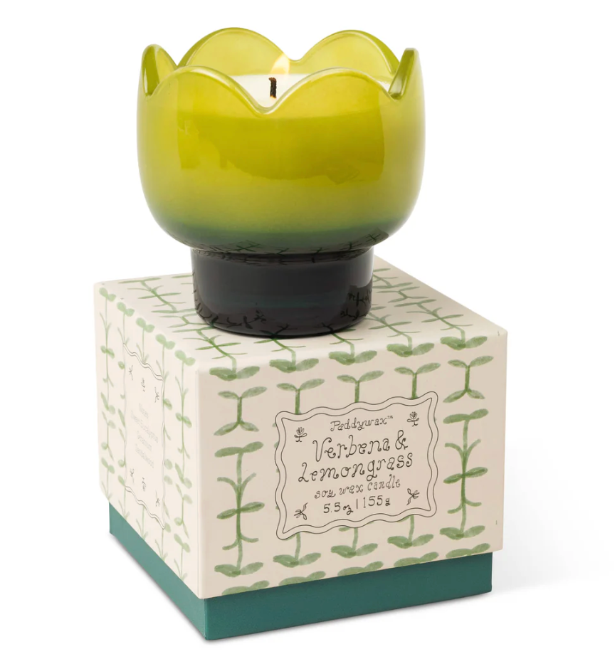 Bougie tulip - verveine & citronnelle