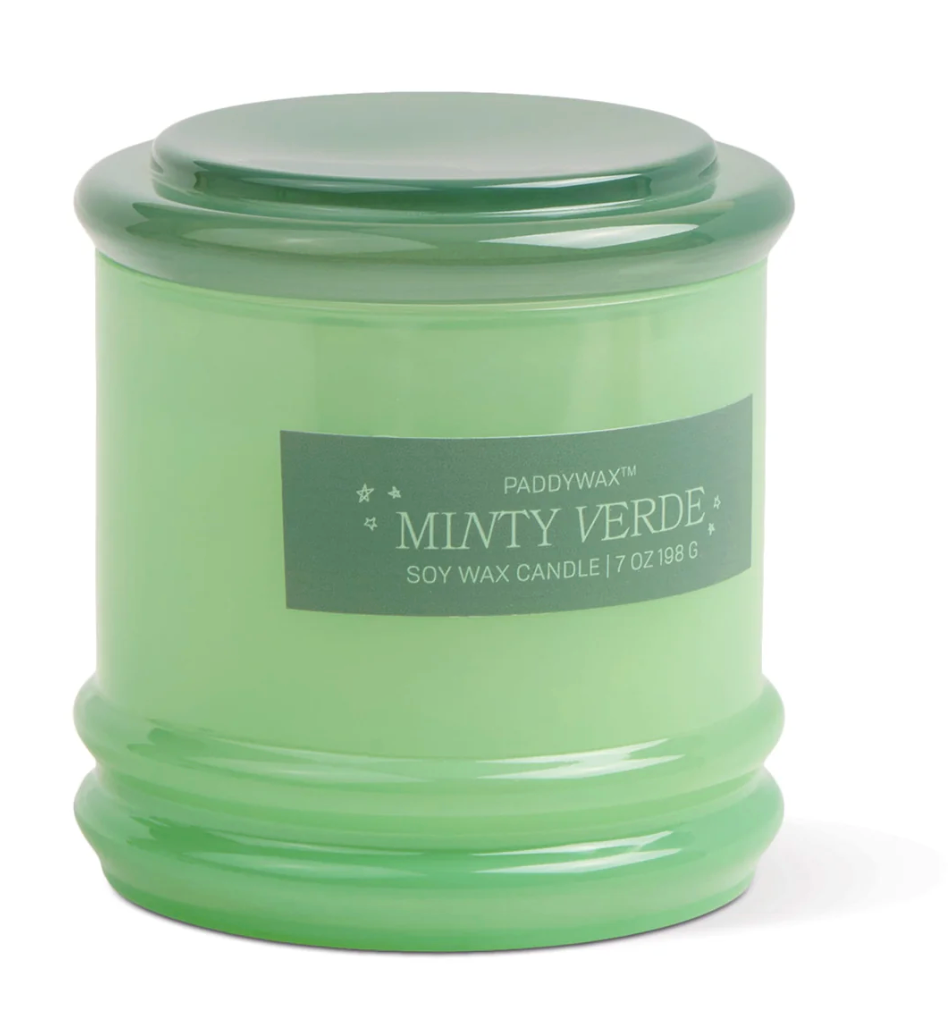 Bougie parfumée stack - menthe verte
