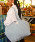 Sac céléstin bleu salé