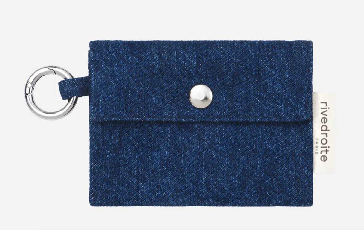 Porte monnaie auber jean brut