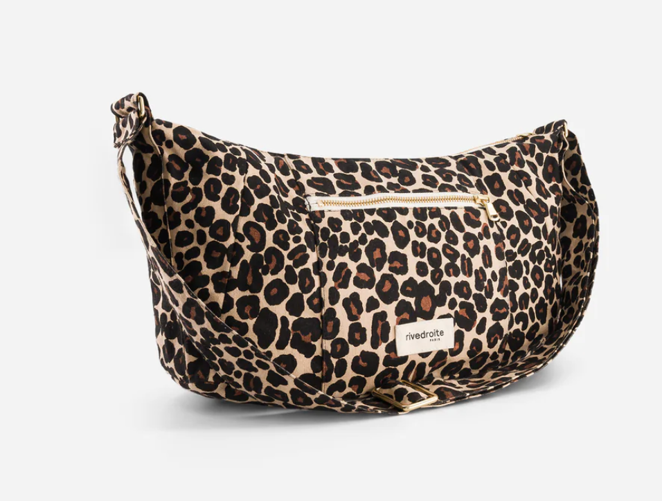 Sac mini Charlot léopard