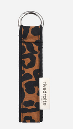 Porte clé Nollet léopard marron