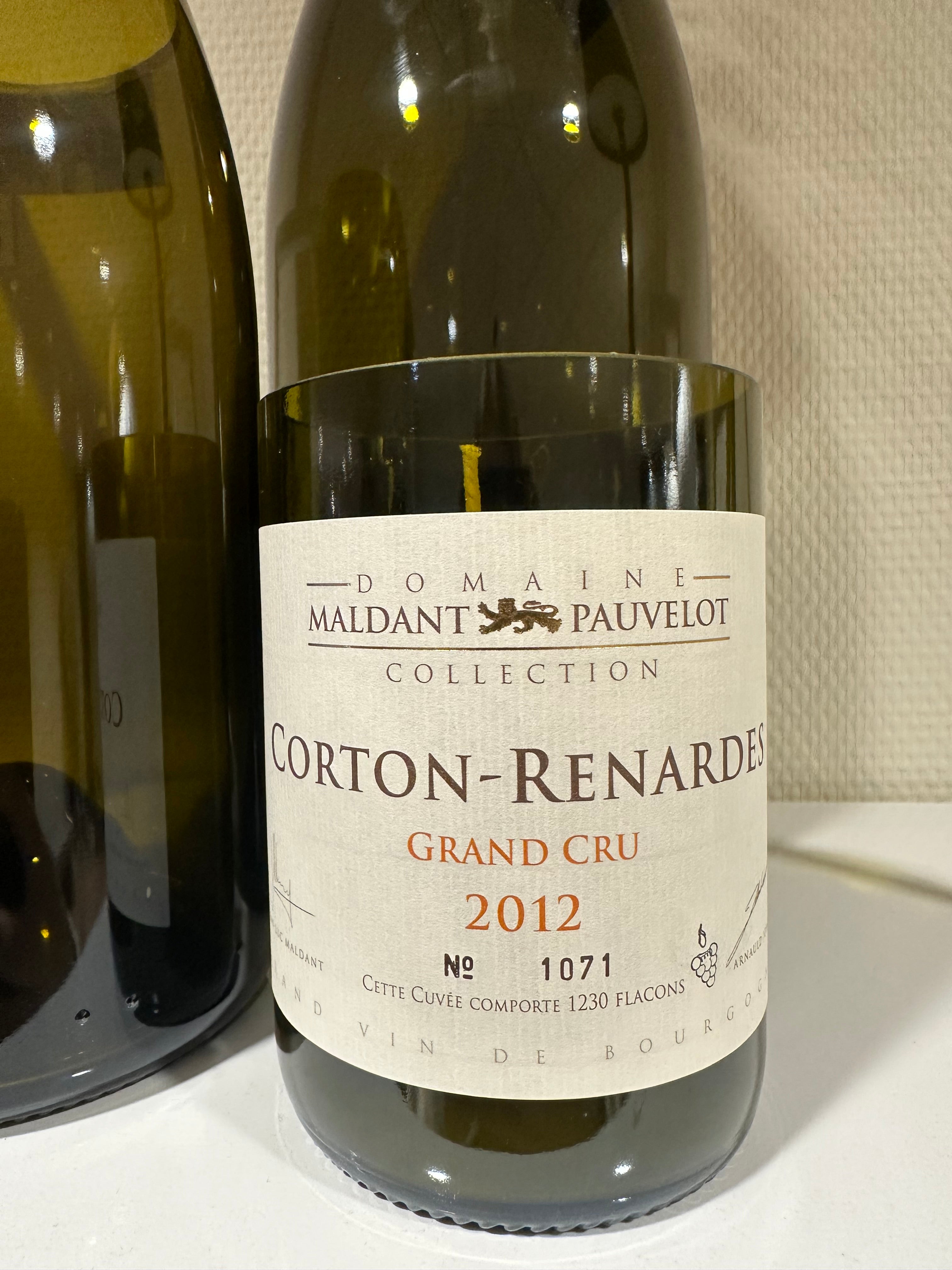 Bougie bouteille de vin