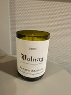 Bougie bouteille de vin