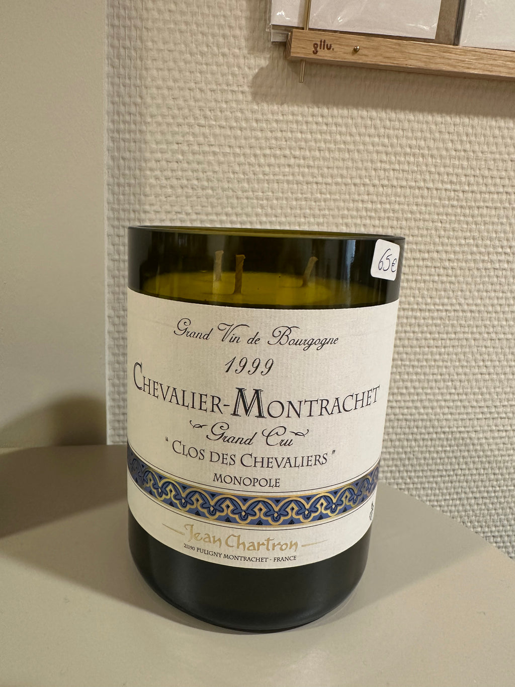 Bougie magnum de vin