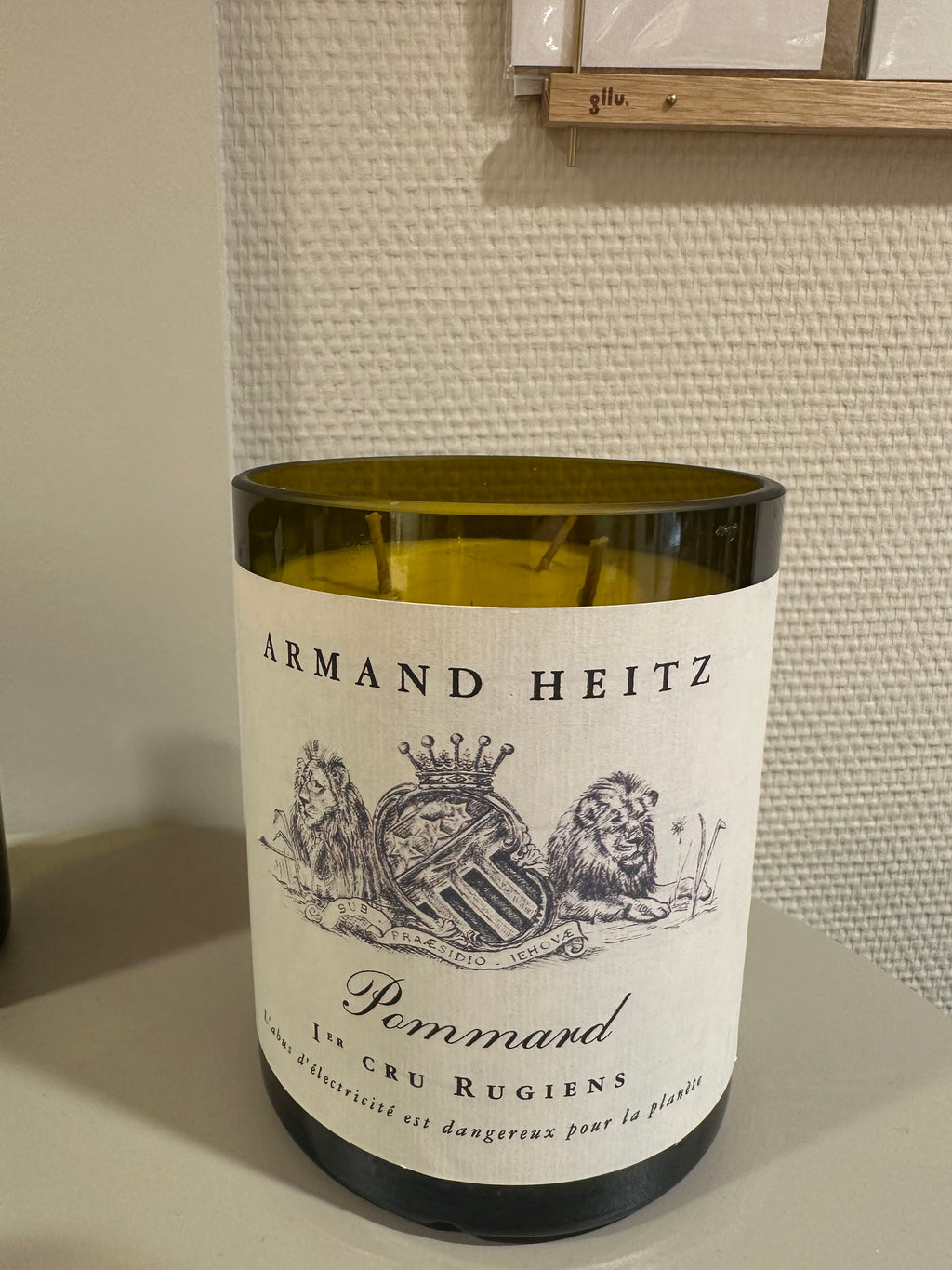 Bougie magnum de vin