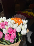 Tulipes artificielles - à l'unité ou en bouquet