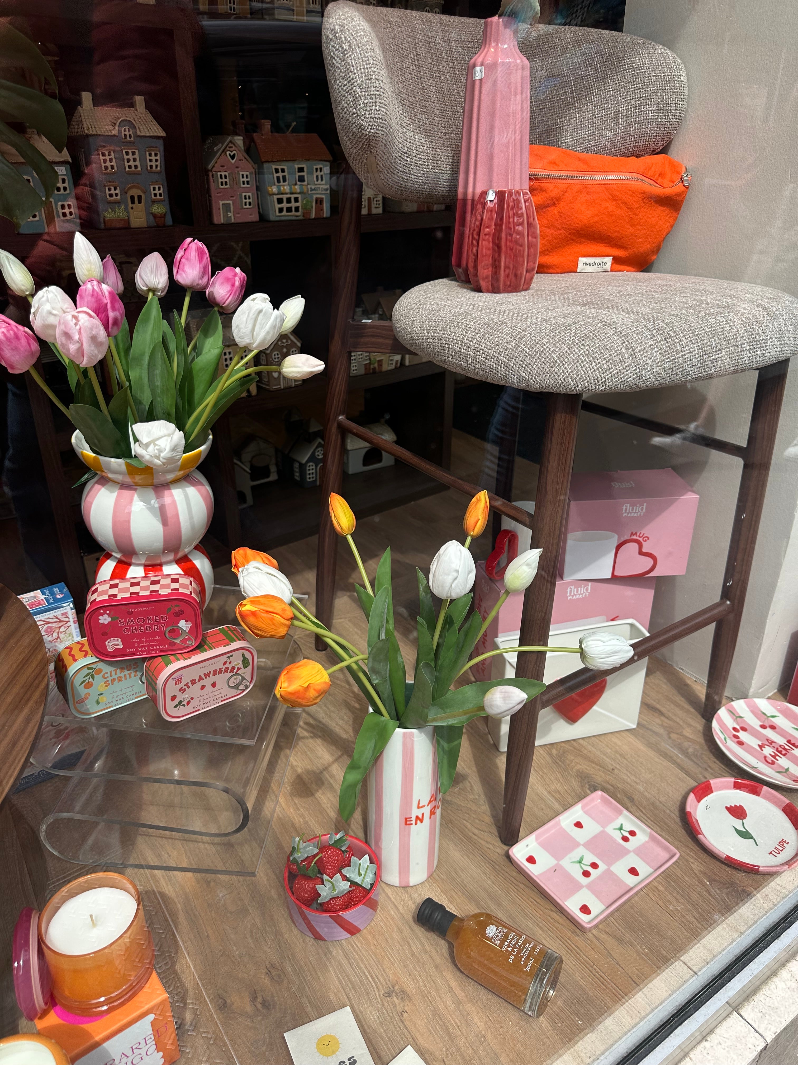 Tulipes artificielles - à l'unité ou en bouquet
