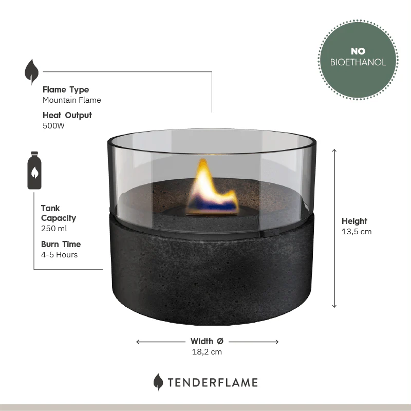 Cheminée de table Lava 18