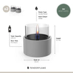 Bougies breeze (lot de 2)