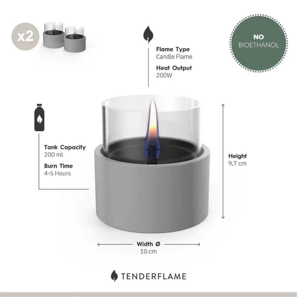 Bougies breeze (lot de 2)