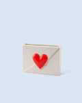 Vase envelope coeur