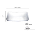 Saladier 3,7L transparent