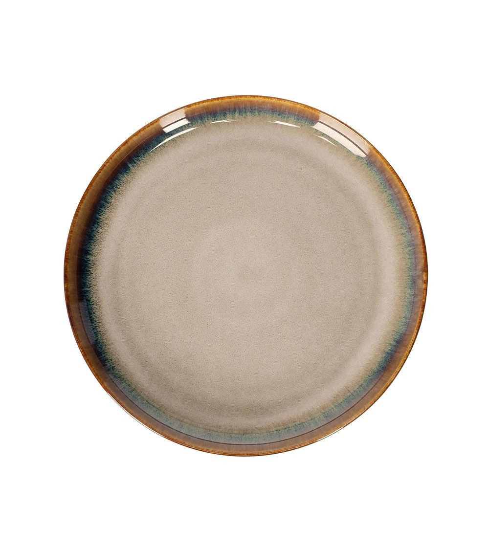 Assiette plate 27cm amande
