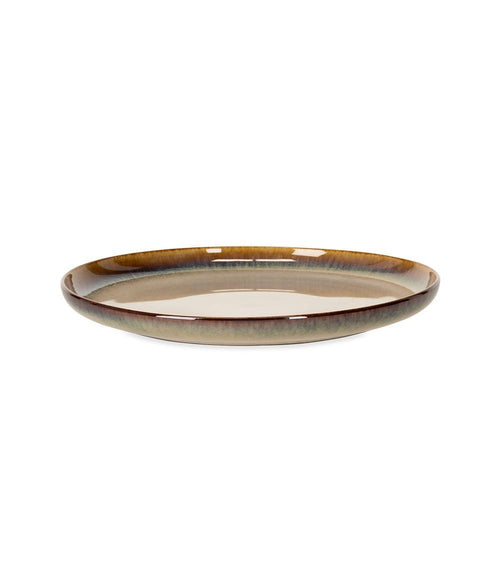 Assiette plate 27cm amande