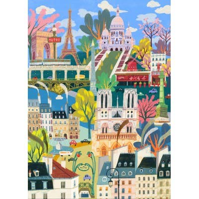 Puzzle 1500 Pièces - Paris, mon Amour