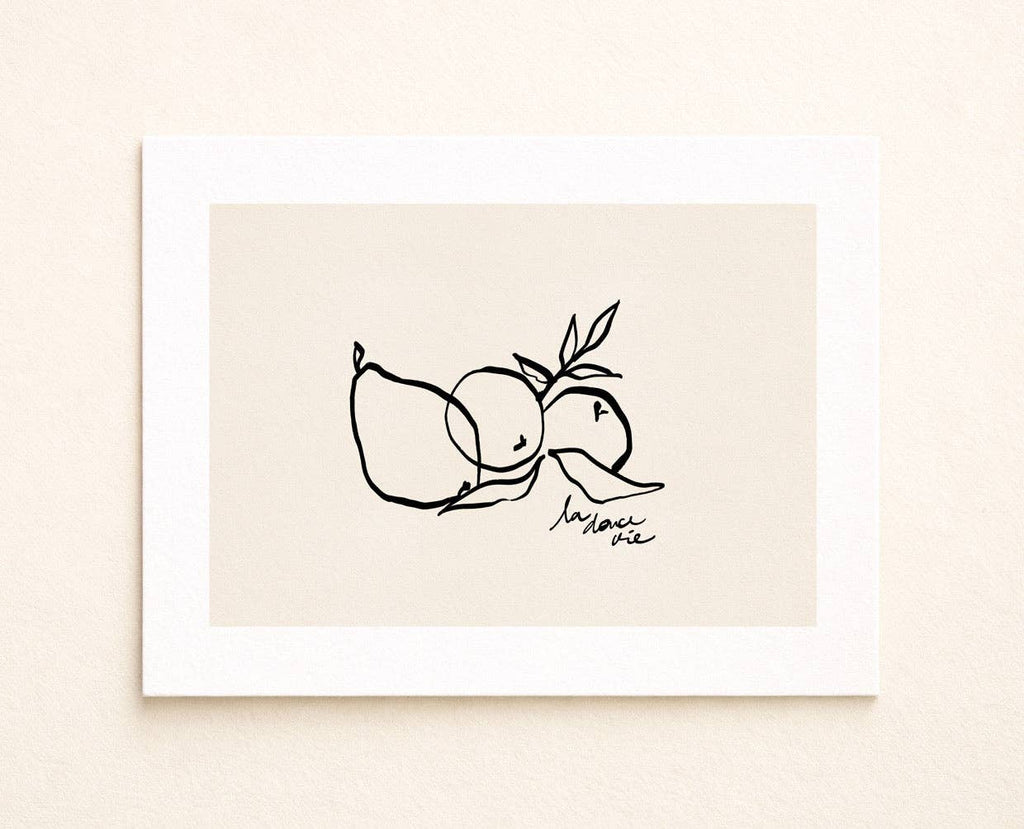 La Douce Vie: 40X30 CM