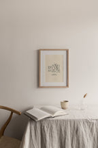 Expresso et Croissants Chauds: 30X40 CM