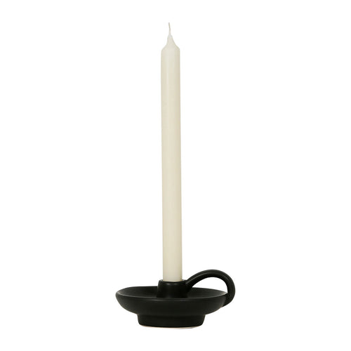 Bougeoir bohème noir