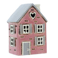 Bougeoir maison rose