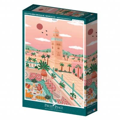 Puzzle 1000 Pièces - Koutoubia mosque, Morocco