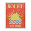 cadre et affiche soleil mon amour