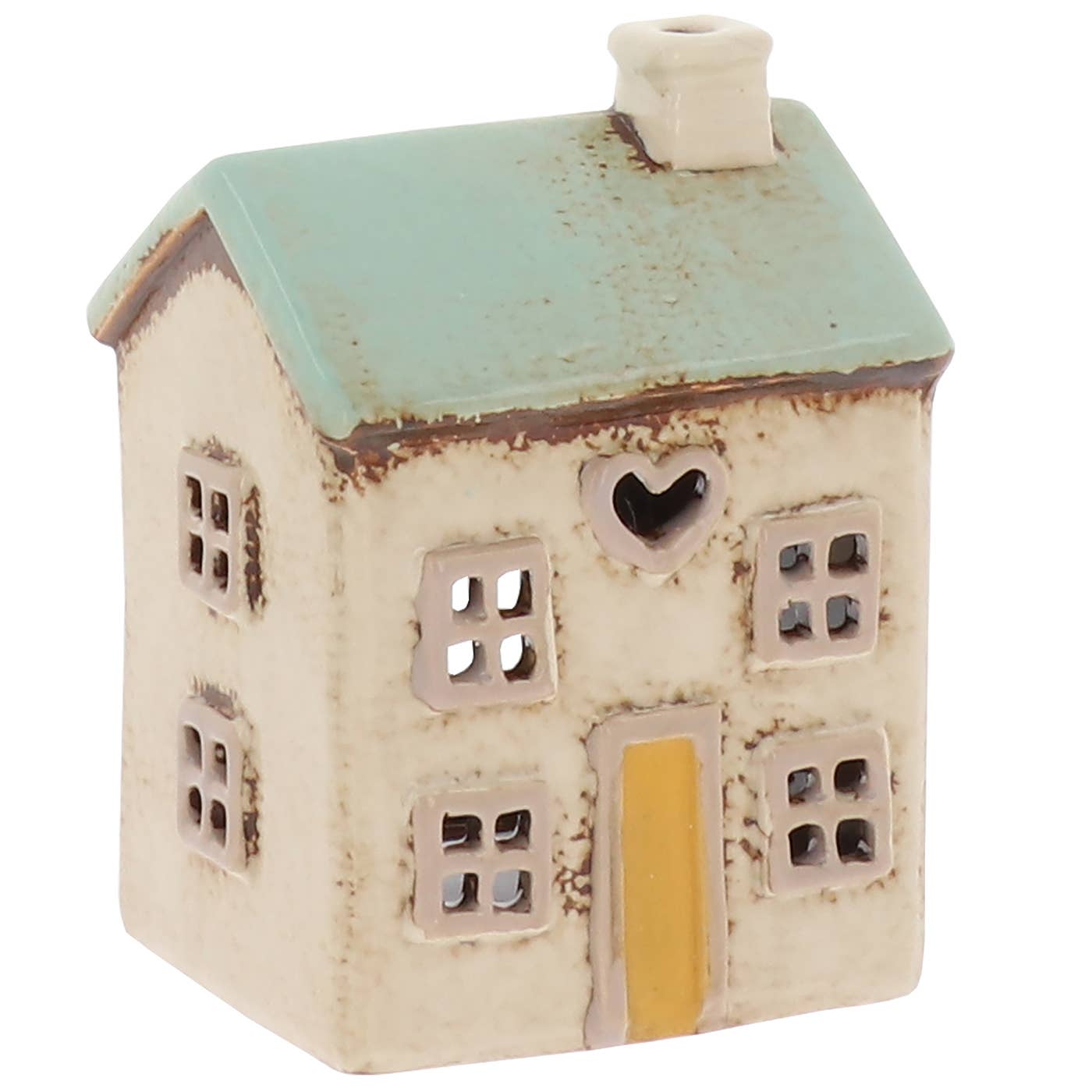 Mini Maison Cœur Crème