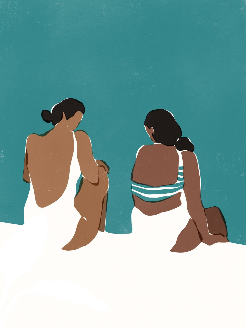 Blue Talk: 30X40 CM