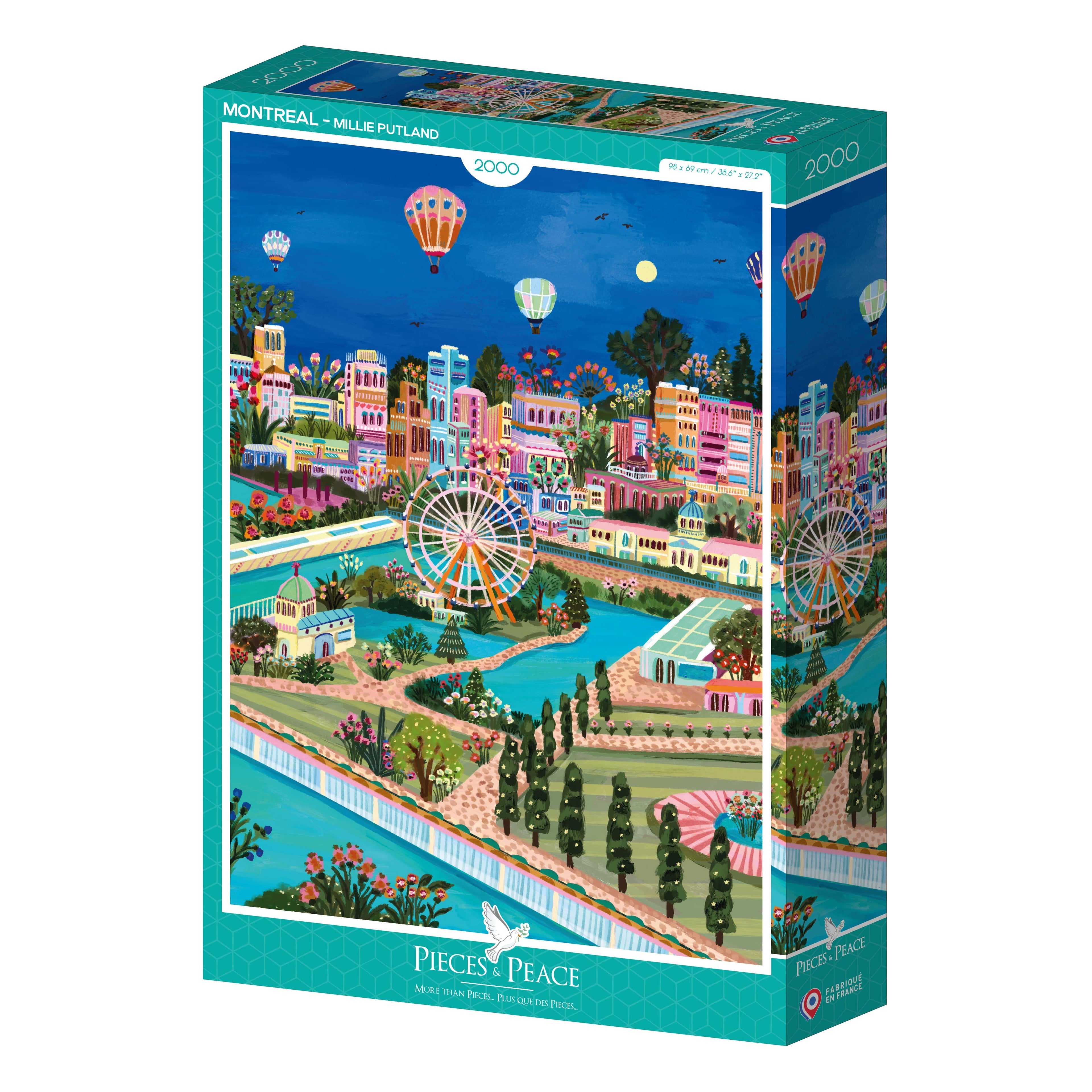 Puzzle 2000 Pièces - Montréal
