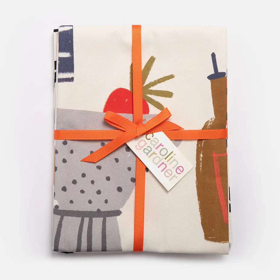 Lot de 2 torchons coeurs / cuisine