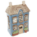 Maison bleue en céramique