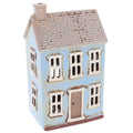 Bougeoir Petite Maison Bleue en Céramique